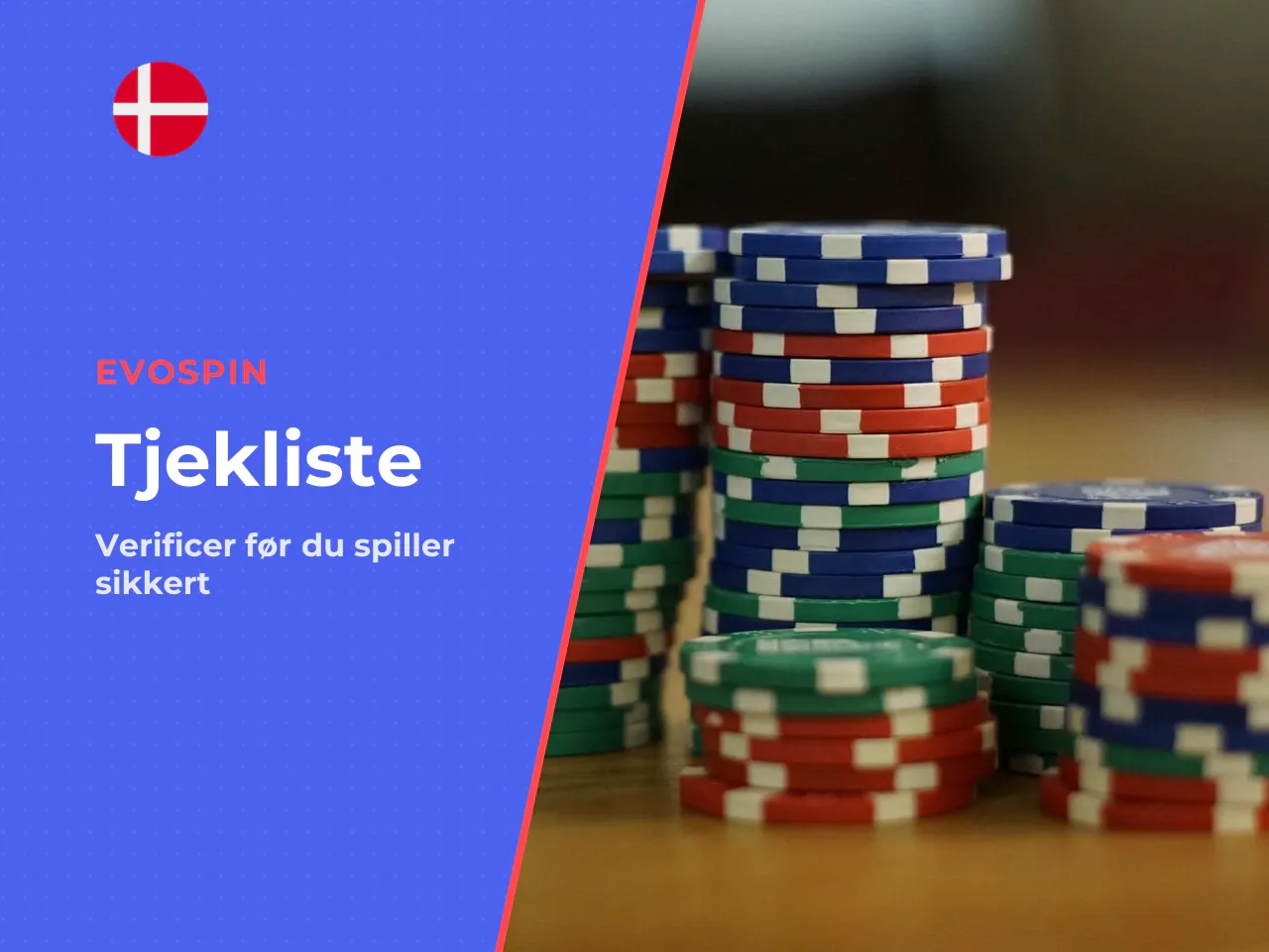 Hvad du skal tjekke før start