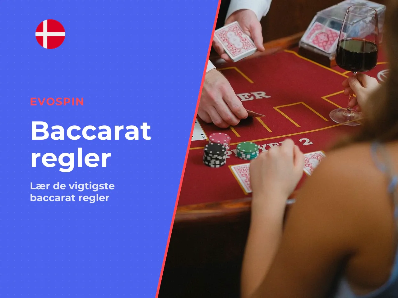 Vigtige baccarat begreber