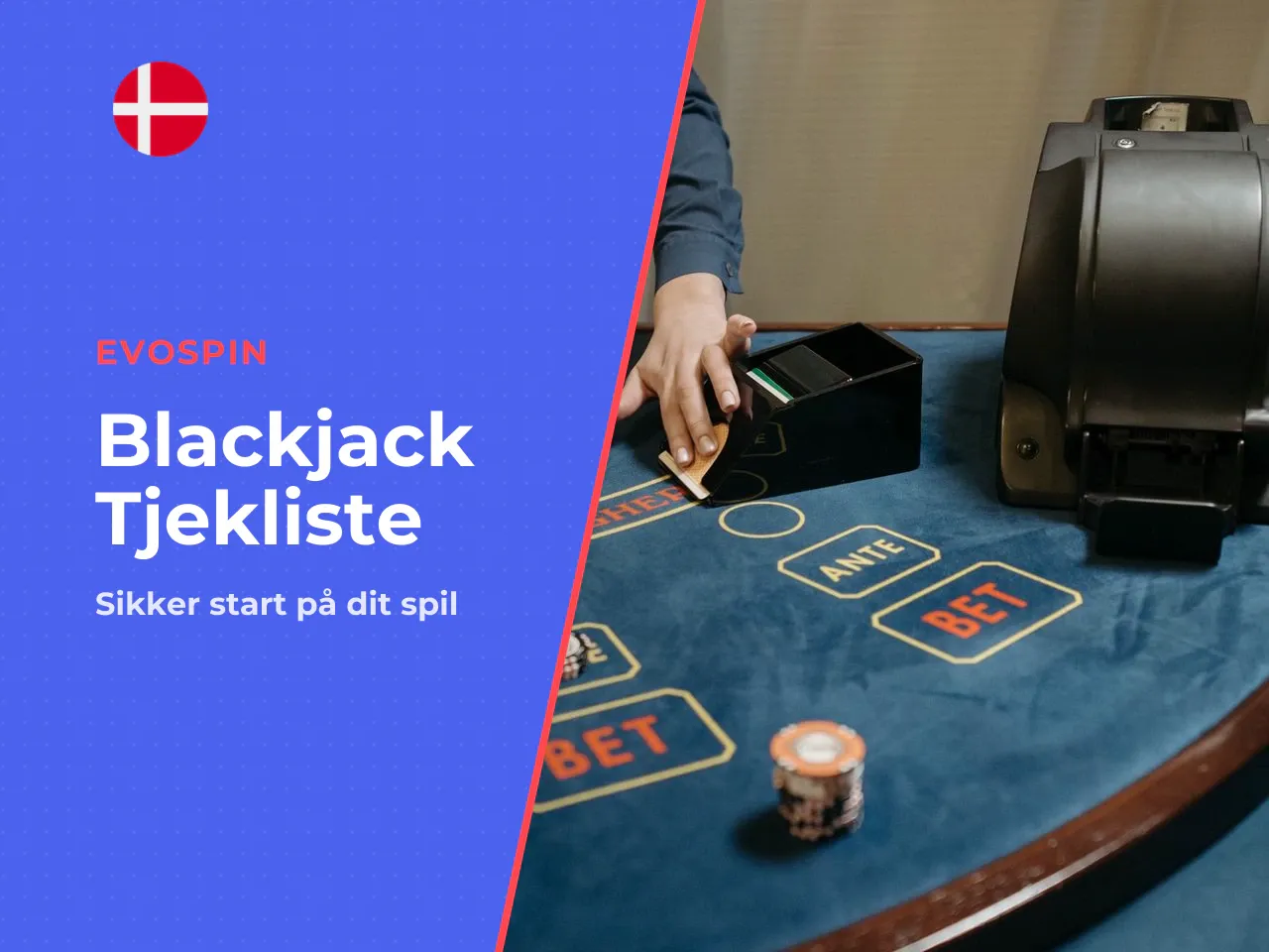Tjekliste før du spiller blackjack for