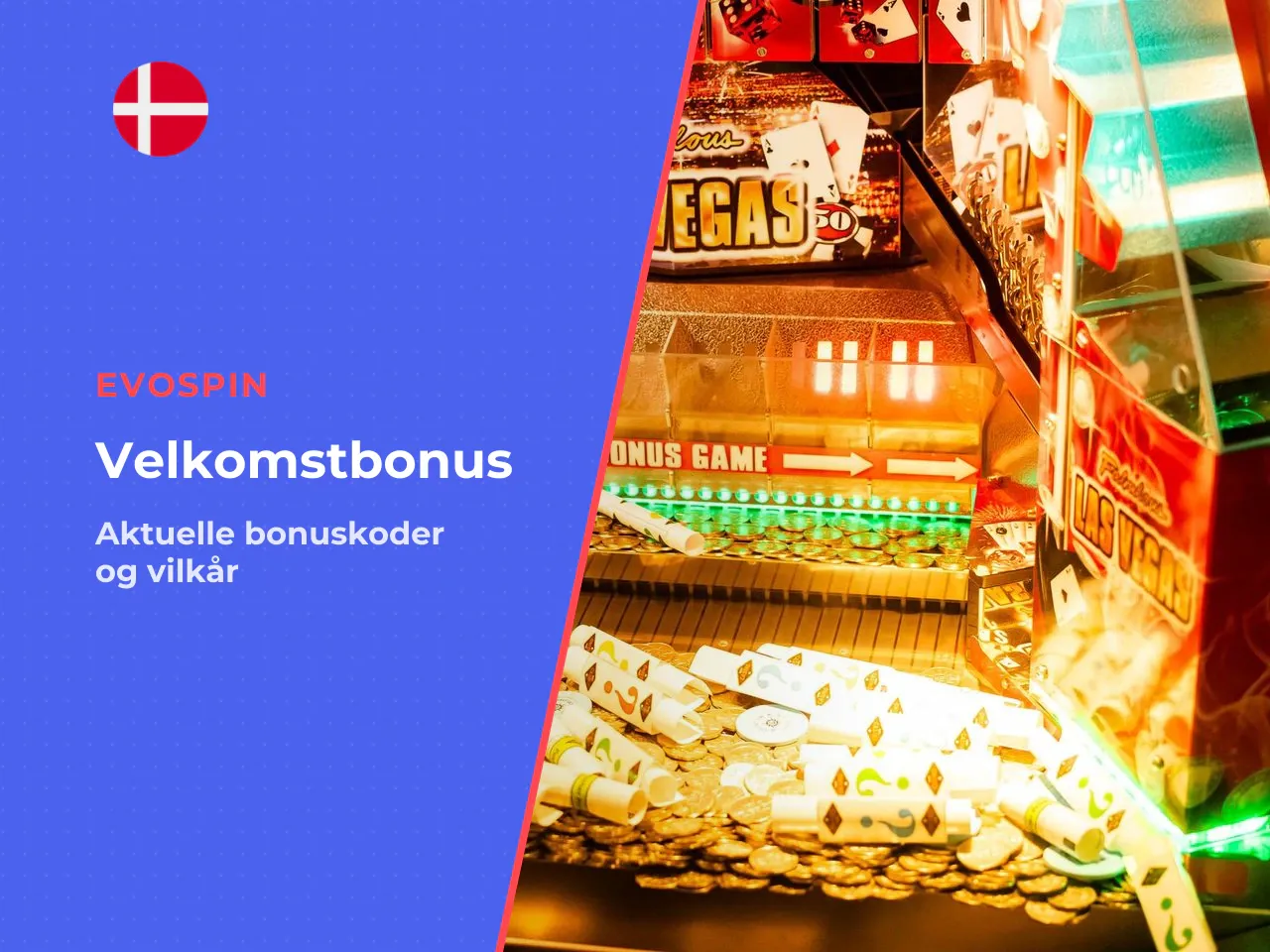 EvoSpin bonus code Hvilken bonus kan
