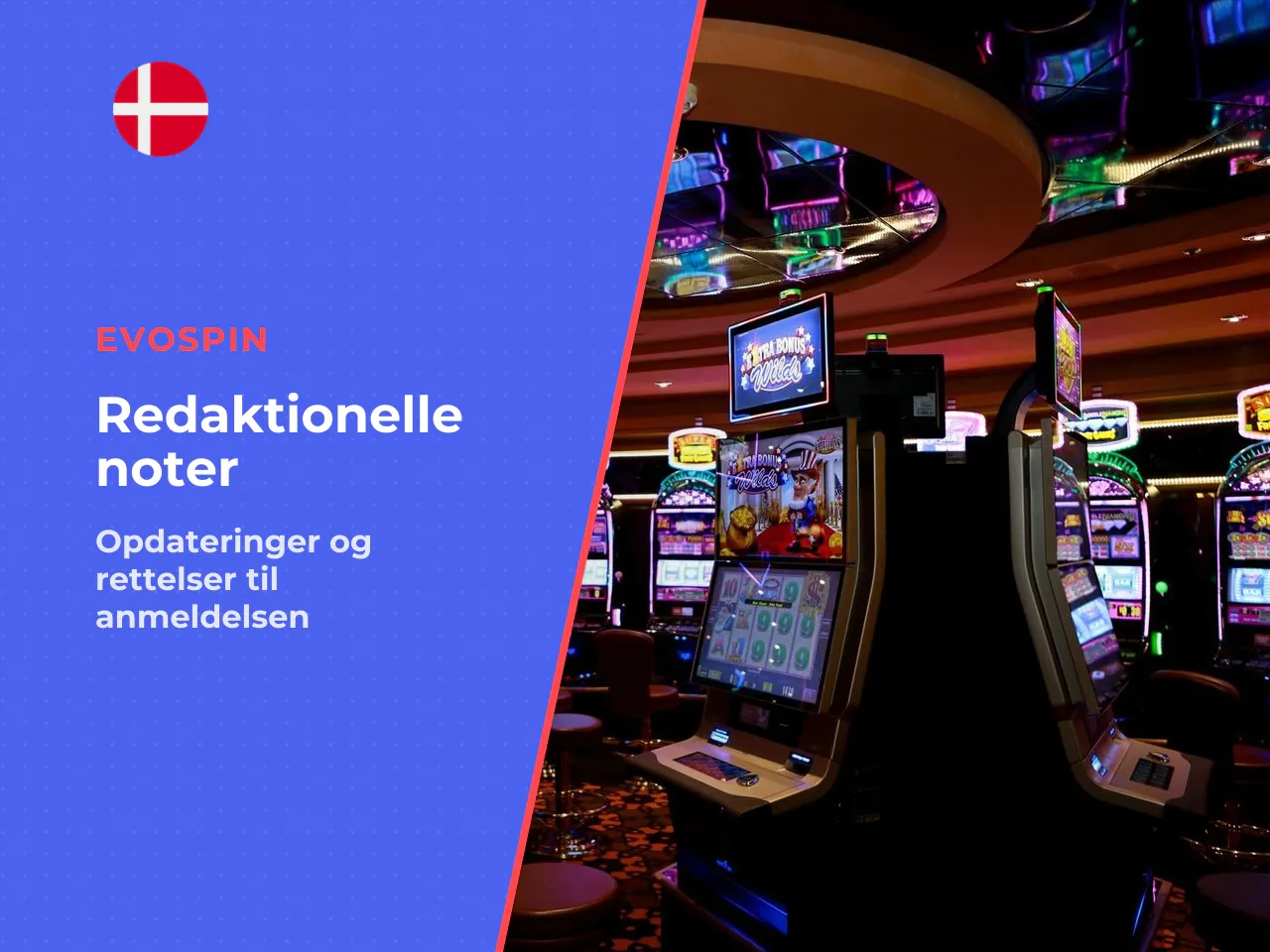 Bilag A Redaktionelle noter og rettelser