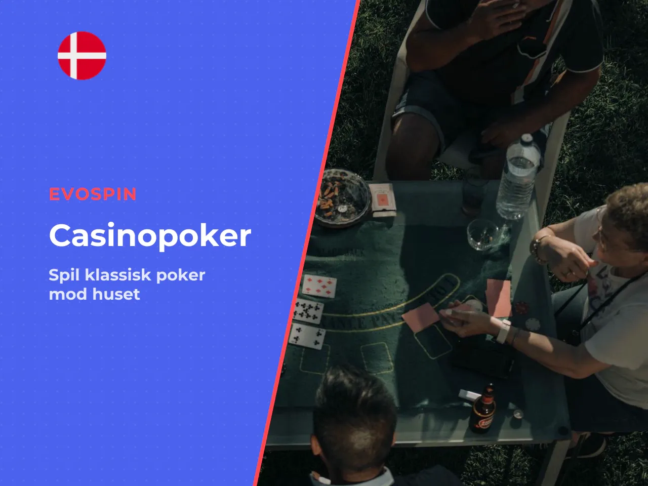 Populære casino poker-varianter mod huset. Hvis