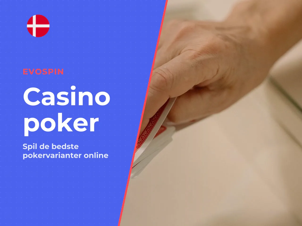 Populære casino poker-varianter mod huset. Hvis