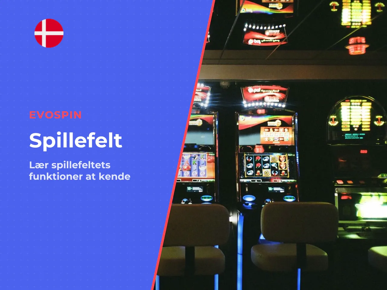 Billede annoteret skærmbillede af spillefeltet. Alt-tekst