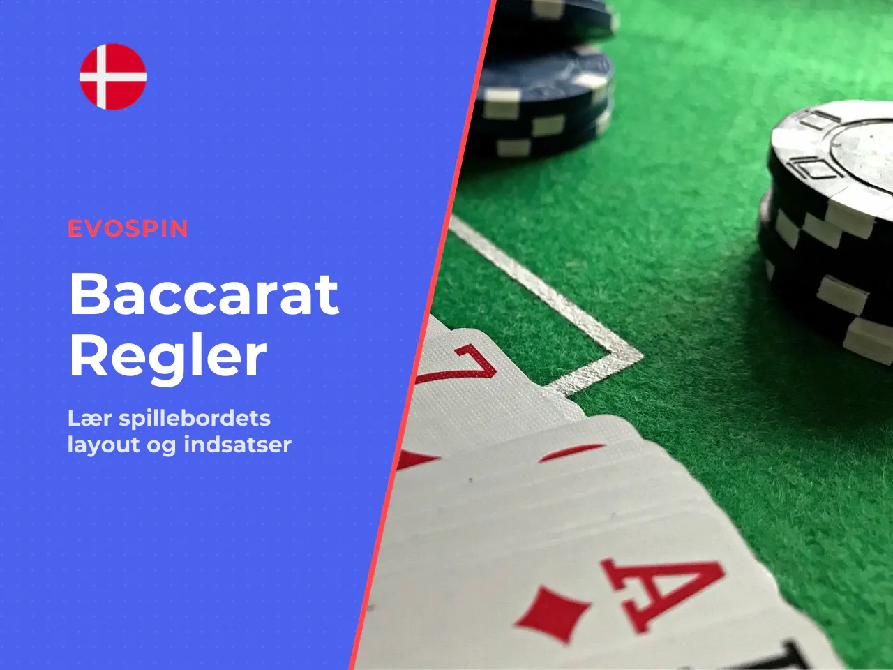 INFOGRAFIK Baccarat-bordets opbygning og centrale indsatser