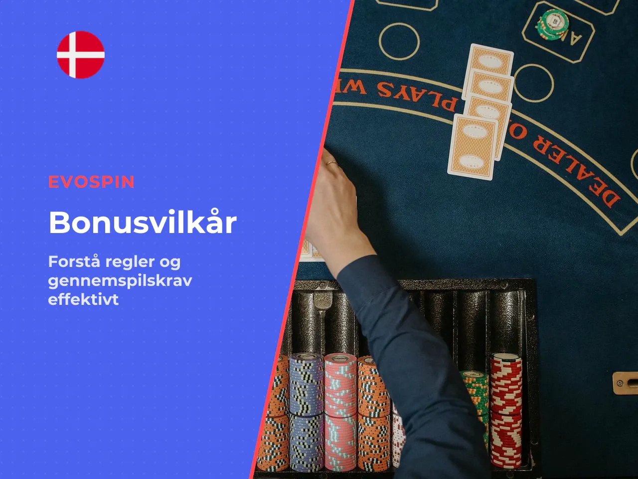 - Gennemskuelige bonusvilkår Tager du imod
