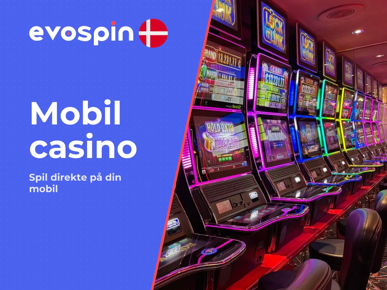 Når du besøger Evospin via Safari