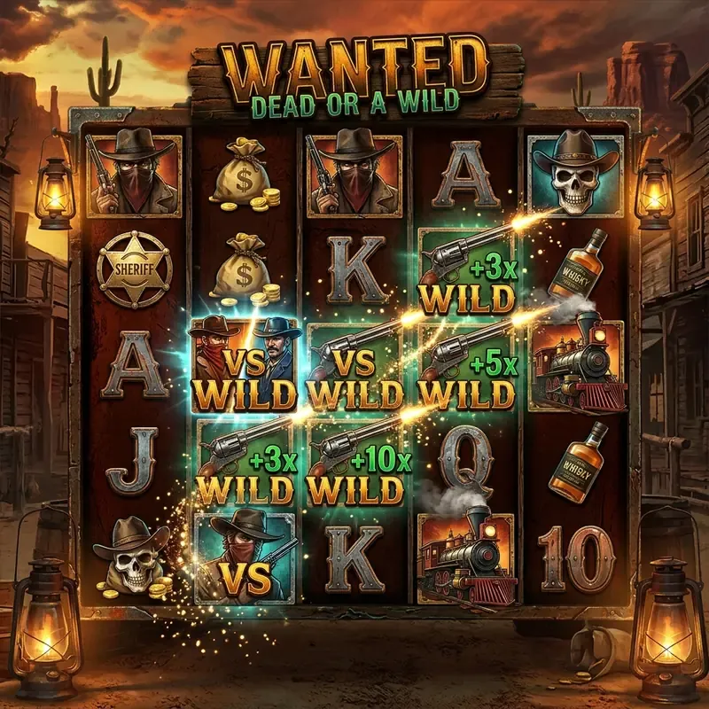 Wanted Dead or A Wild Slot