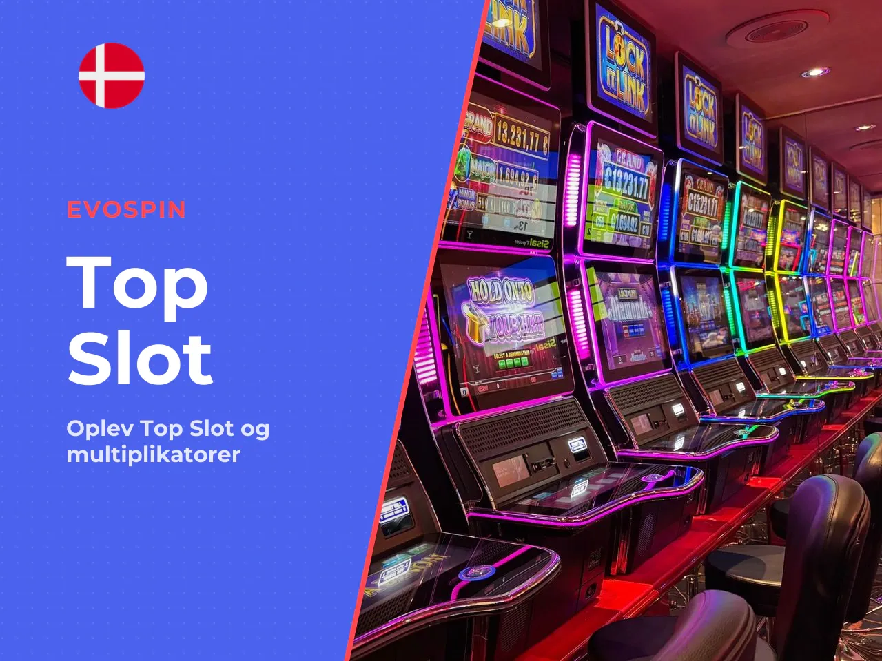 Top Slot og multiplikatorer før spinnet