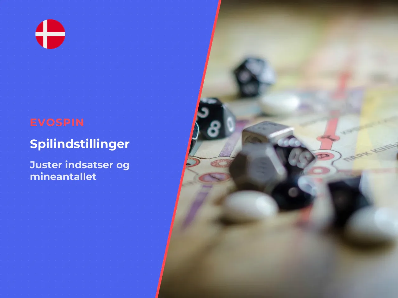 1. Vælg indsatsstørrelse Indtast det beløb