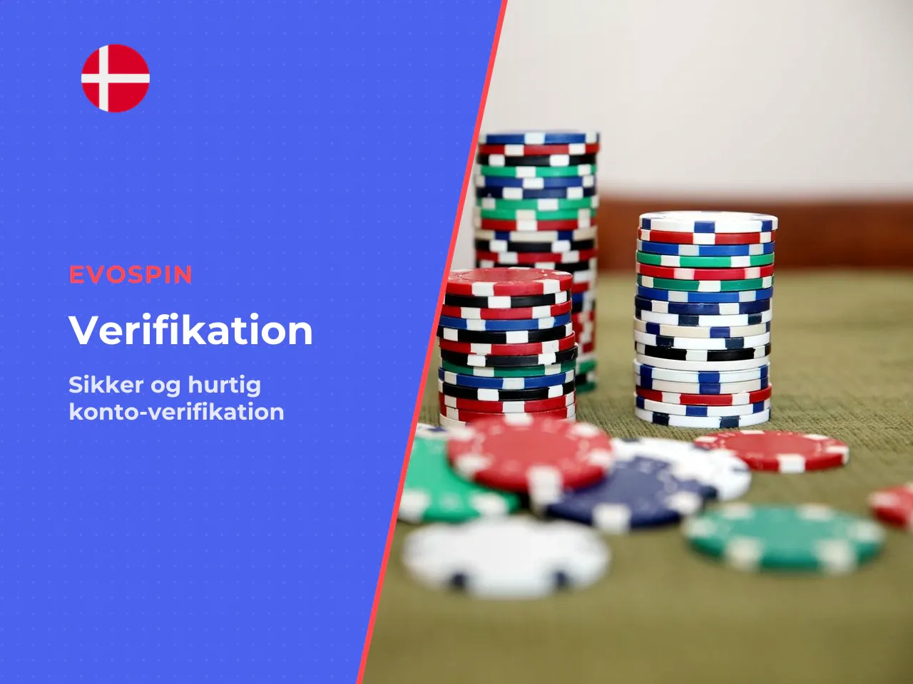 KYC-verifikation før første udbetaling. Verifikation Know