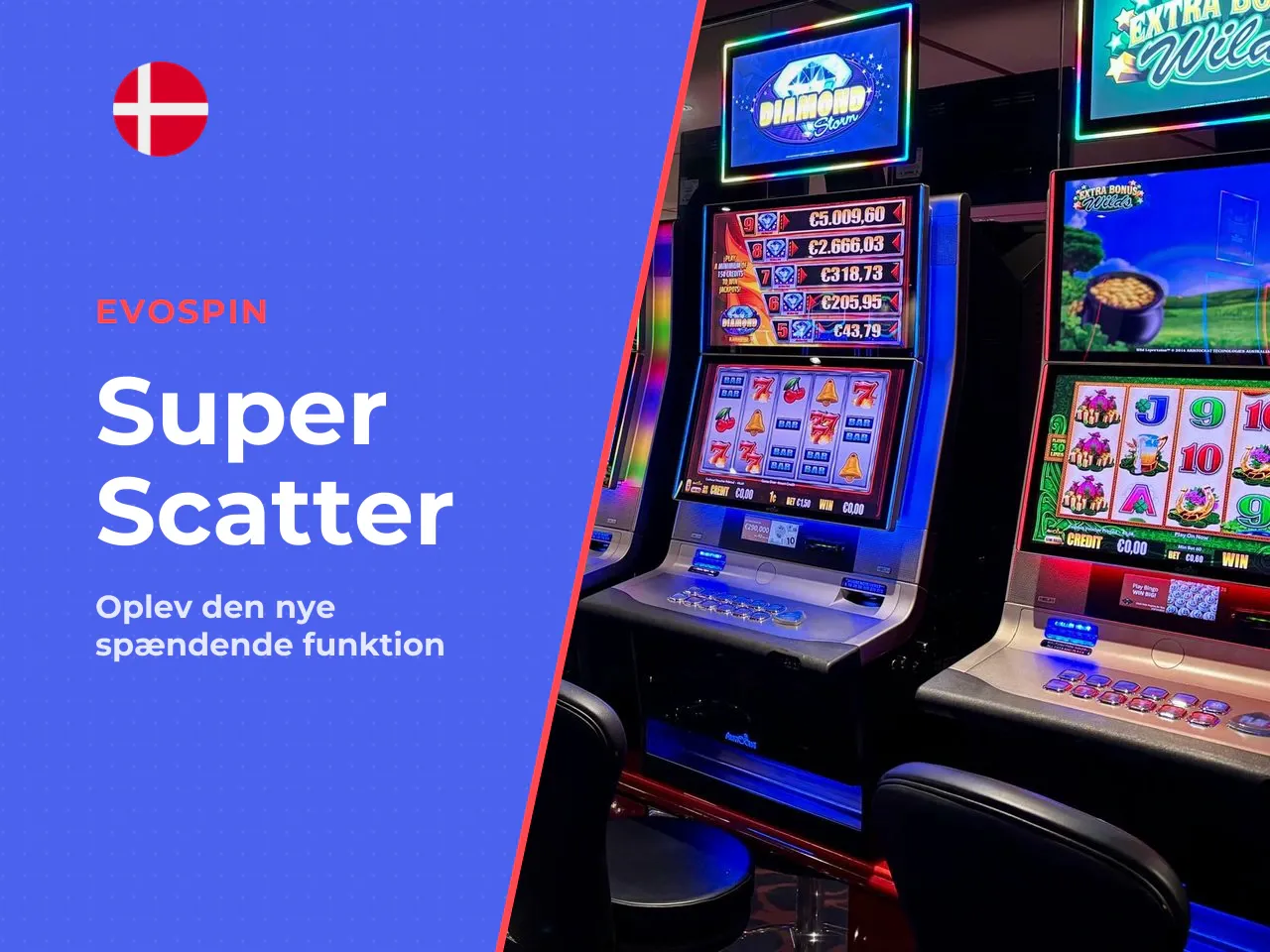 Super Scatter-funktionen og udbetalinger. Super Scatter-funktionen