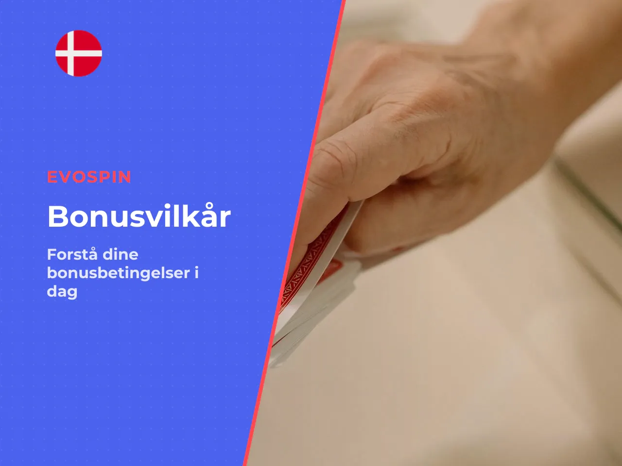- Gennemskuelige bonusvilkår Tager du imod