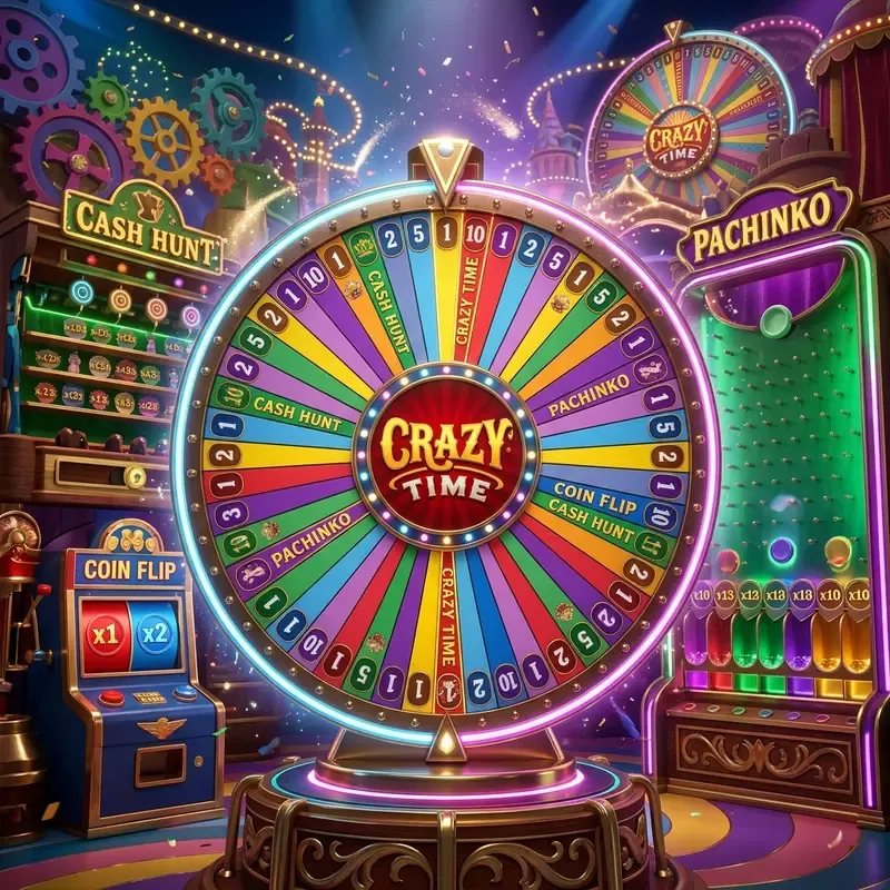 Crazy Time online demo, regler, bonusser