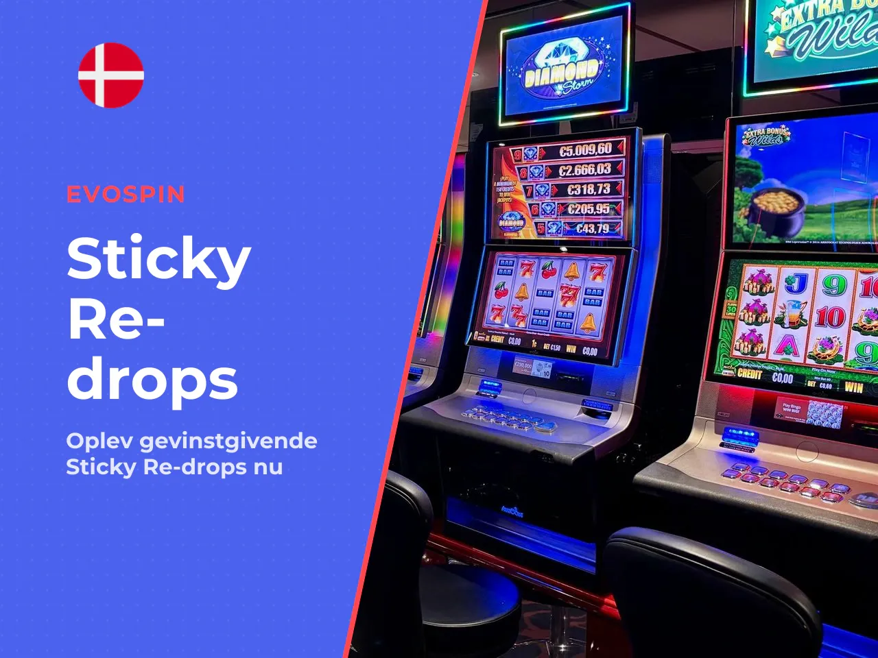 Sticky Re-drops og Golden Riches. Når
