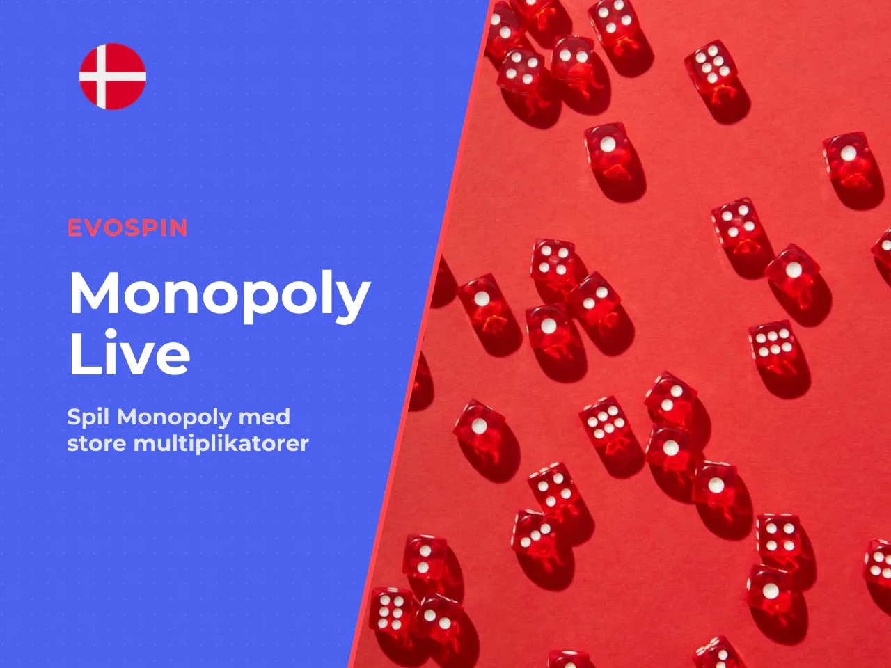 Rolls, dice og spaces på MONOPOLY