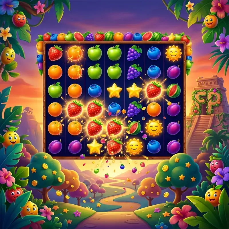 Fruit Party spilleautomat demo, bonus og