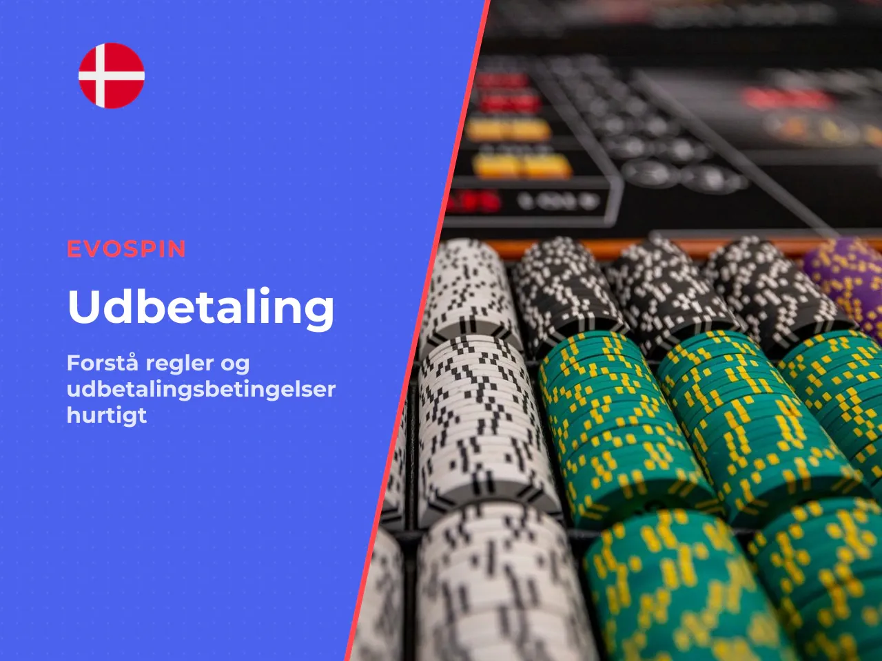 Saldo, bonus og betingelser før udbetaling